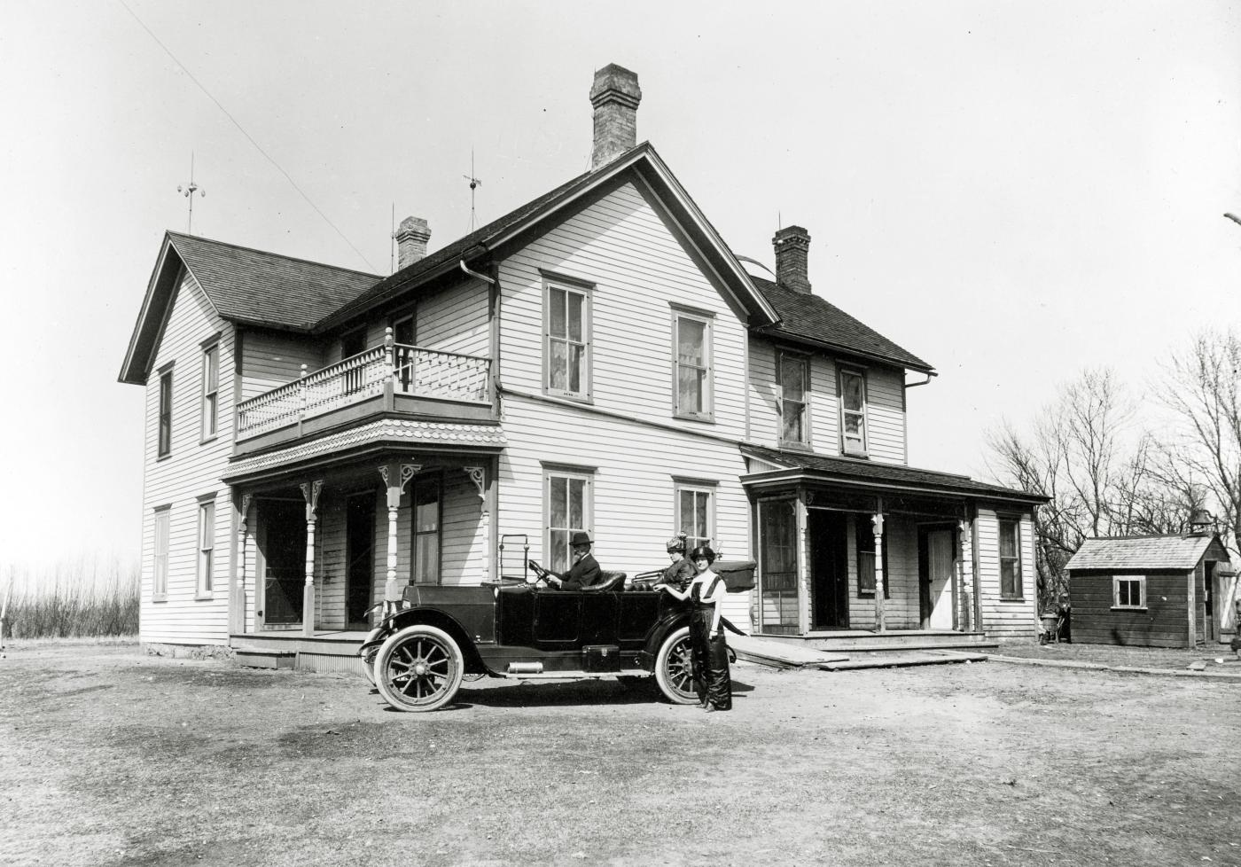 Bustadhuset til Brynhild Opheim.
