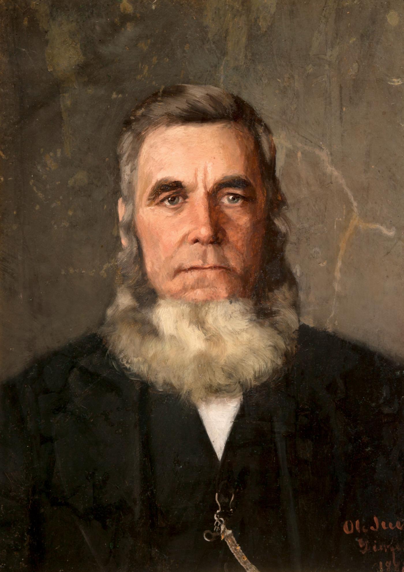 Lars Reque utvandra vossing som tok seg godt av det amerikanske urfolket.