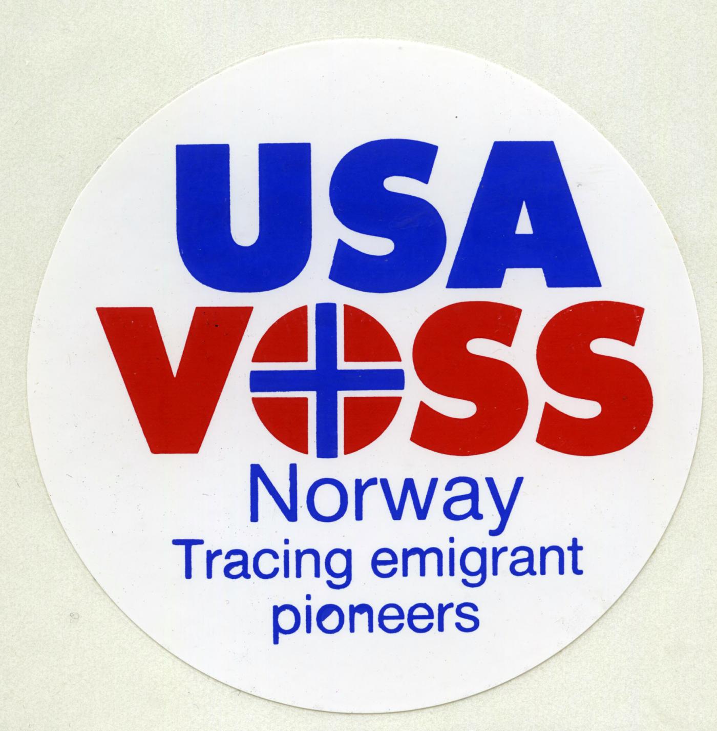 Logoen til utvandrarjubileet 1986.