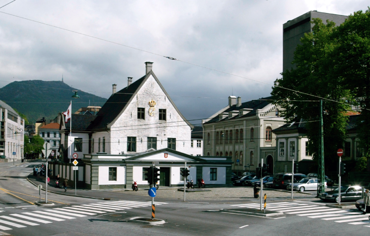 Det gamle rådhus i Bergen