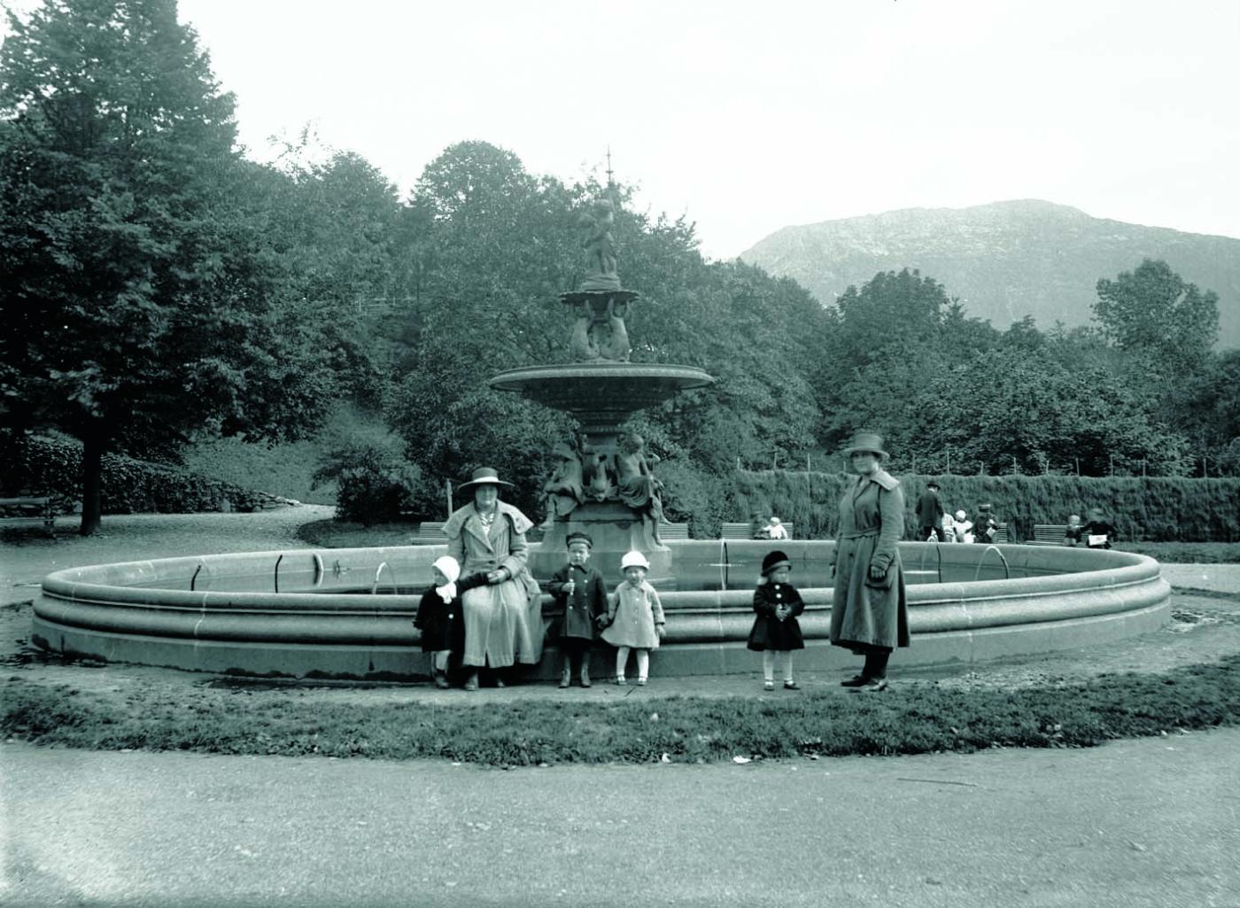 Nygårdsparken på 1920- tallet.