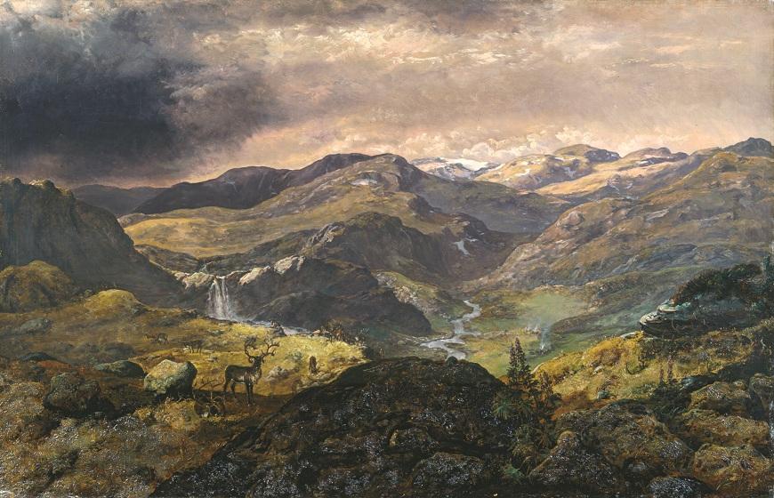 J.C. Dahl: "Måbødalen"