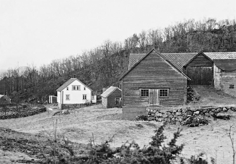 Haukelandstunet på Romsa i 1930-åra (foto: ukjent, i privat eige)