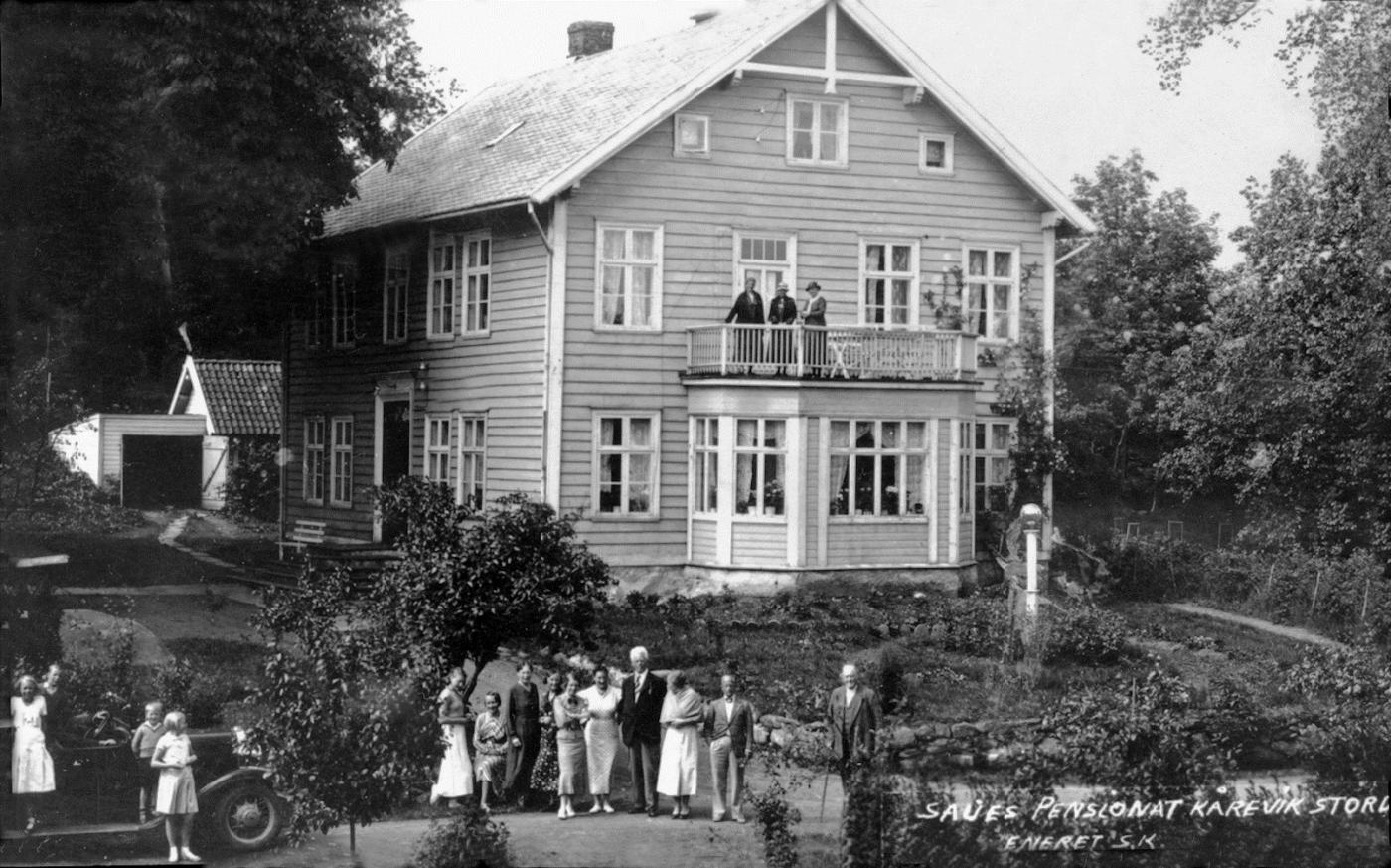 Skrivargarden i «Kåravikjo», Stord