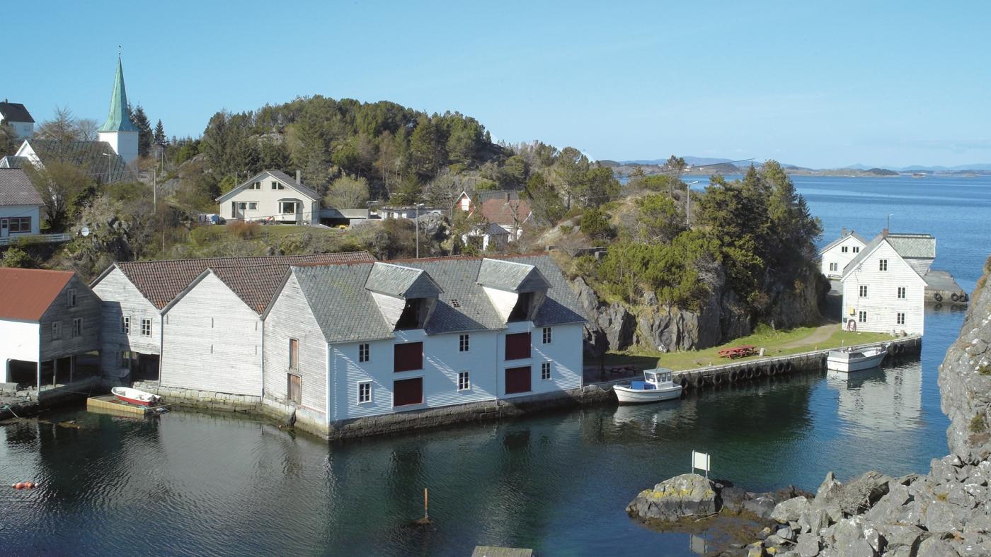 Sjøbuer i Kvalvåg, Austevoll