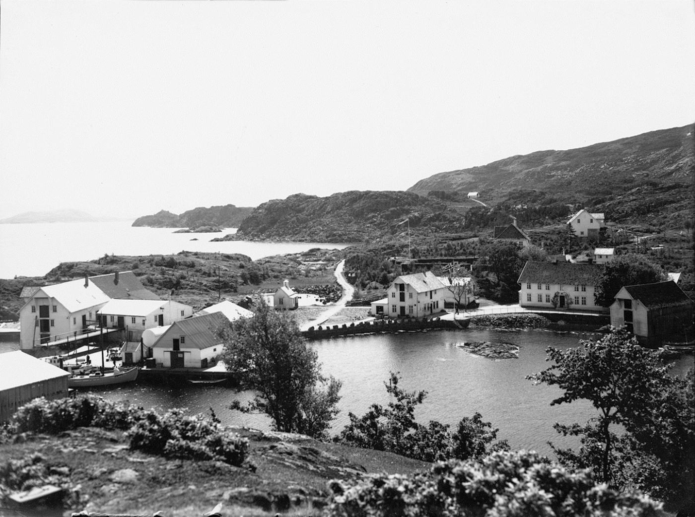 Bekkjarvik, Austevoll tidleg på 1900-talet