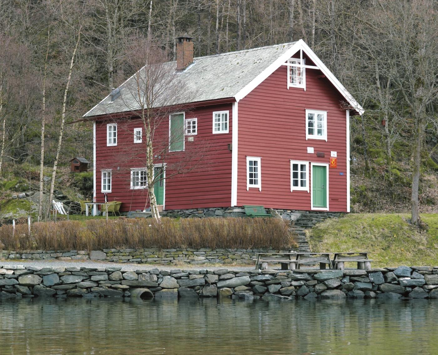 Handelsbua frå Holsund er i dag på Hordamuseet.