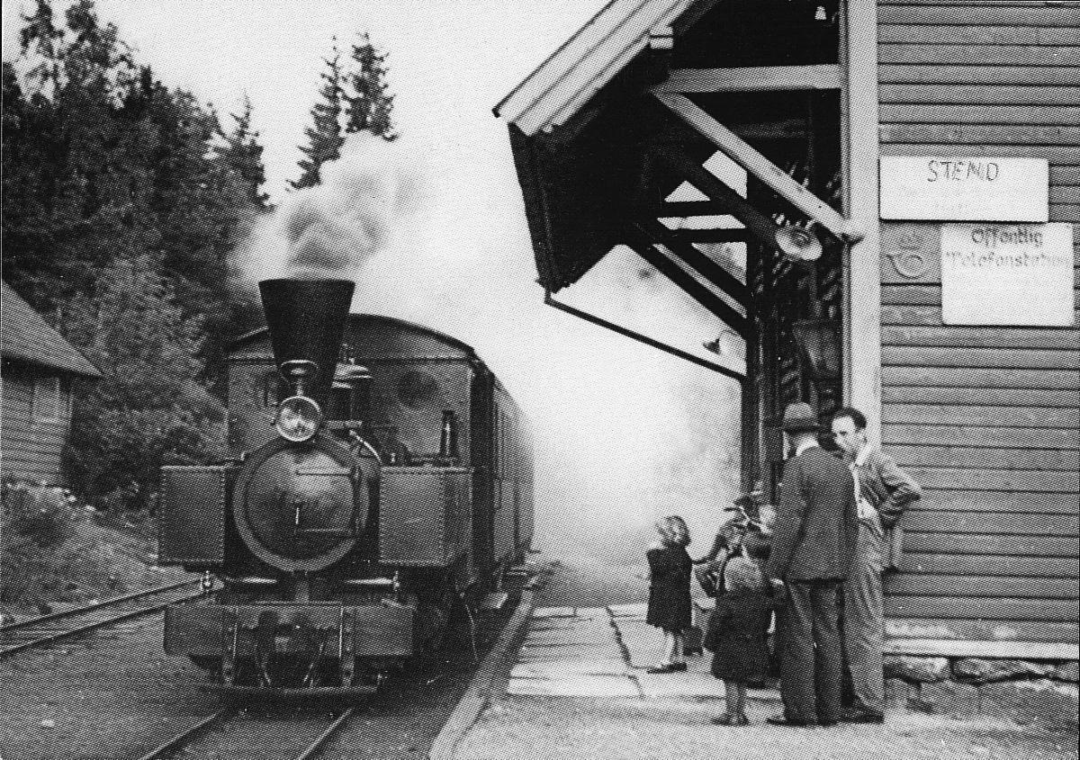 Stend stasjon i 1935