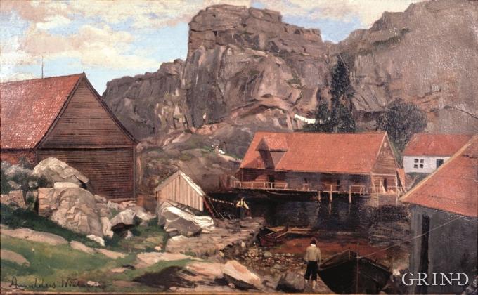 Solsvik, Amaldus Nielsen