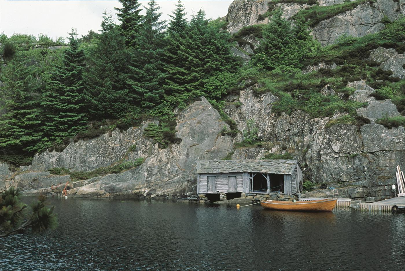 Sjøbuene i Breiviksundet 