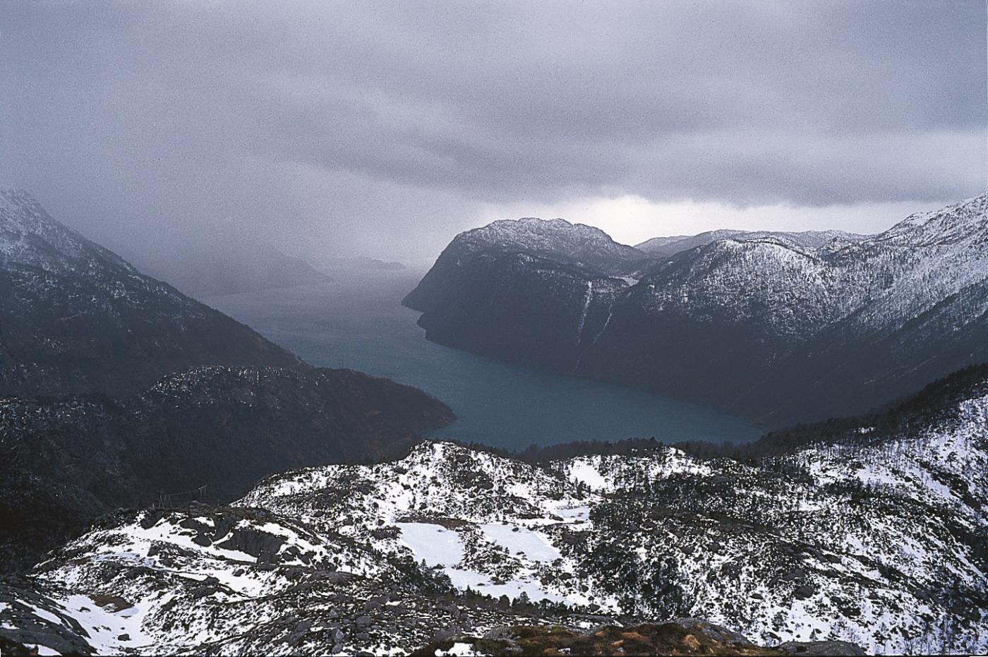 Regnbyer frå sørvest