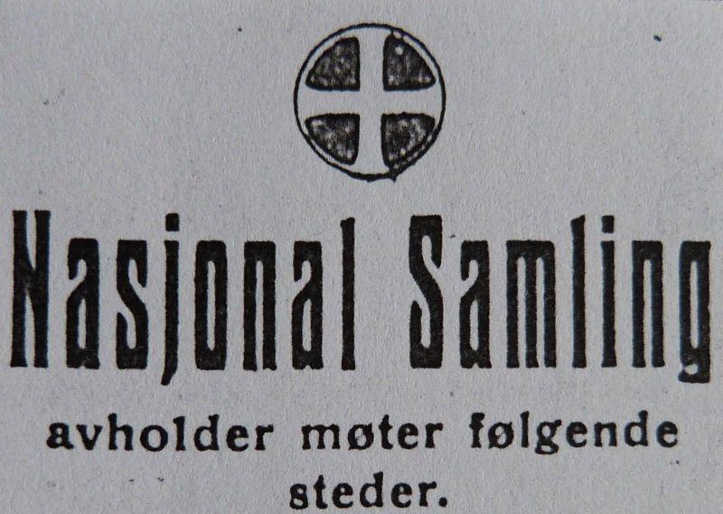 Nasjonal Samling (NS) stilte liste i heile landet ved Stortings-valet i 1936. I august heldt partiet valmøte 24 stader i Sogn og Fjordane; 11 i Sogn, 7 i Sunnfjord og 6 i Nordfjord.