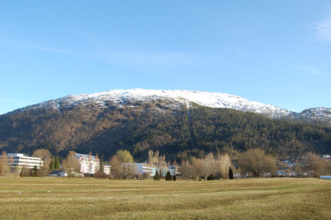 Hafstadfjellet i Førde.