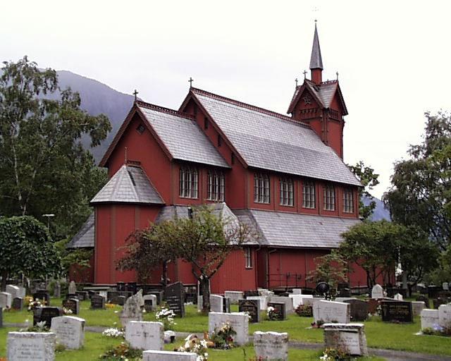 Årdal kyrkje er bygd i tre-gotisk stil med inspirasjon frå stavkyrkjene. Kyrkja vart vigsla i 1867 og var lenge den einaste kyrkja i Årdal. I dag er kyrkja soknekyrkje for Nedre Årdal sokn.
