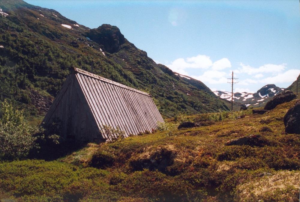 På fjellovergangane sette Telegrafverket opp stolpeskur og linjehytter til oppbevaring av stolpar og anna materiell. Skuret i Horndalen på Aurlandsfjellet frå 1924 er det einaste i sitt slag som står att i si opphavelege form. Skuret er teke med i Telenor sin plan over verneverdige bygg og anlegg og fekk nyleg ny kledning.