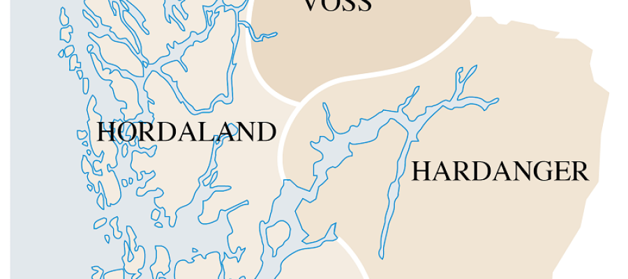 Det gamle Hordafylket frå 900-talet omfatta eit større område enn dagens Hordaland