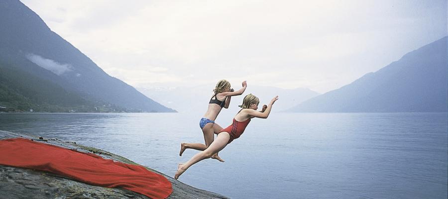 Ein varm augustdag i Indre Hardanger
