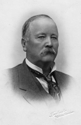 Torgeir Thompson (1853–1923). (Voss folkemuseum)