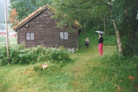 Kjøsnesstova står i dag sørvest for den freda Kjøsneshaugen.
