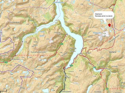 Stadnamnet ”Reinsvand”/Reinsvatn/Reinsvatnet finst ikkje i Sogn og Fjordane. Det næraste er Reindalsvatn i Aurland.