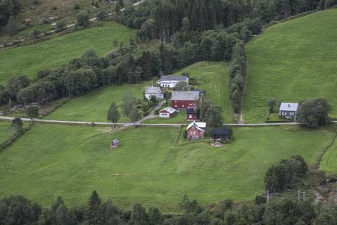 Garden Døsa, Nedrebø på Ålhus.