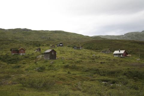 Smørdalen, støylen.