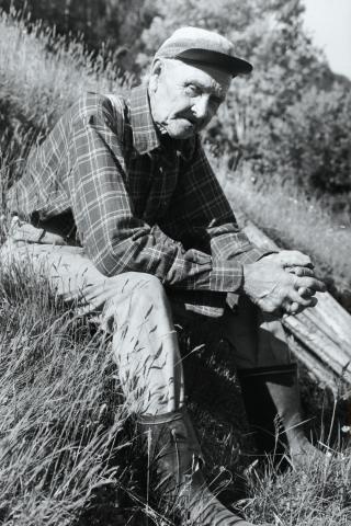 Johan Lillestøl (1907-1989) hausten 1988.