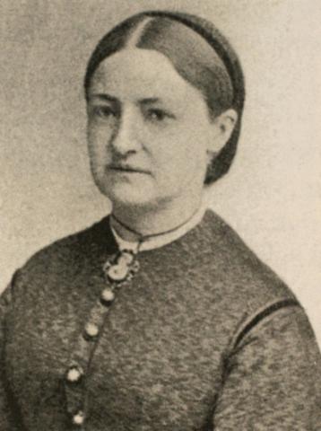 Hanna Krohn, fødd Kamstrup (1829-1903).