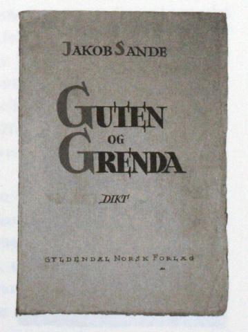 Diktet <i>Då Daniel drog</i> kom i diktsamlinga Guten og Grenda, Fonna Forlag, 1945.

