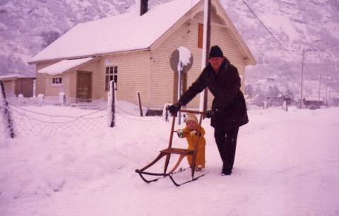 Bedehuset slik det såg ut før ombygginga i 1978.


