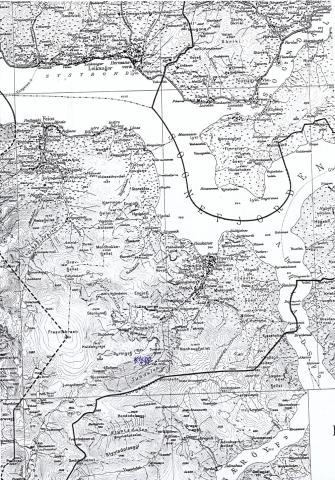 Kartutsnitt som viser kvar Tundalen og Klepp ligg. Etter at snøskreda i 1914 kravde to menneskeliv, har skavlen fått namnet Hermundskavlen etter Hermund Hatlelid som mista livet der.