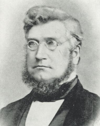 Michael Conrad Sophus Emil Aubert (1811-1872). Amtmann i Nordre Bergenhus Amt frå 1852 til 1860.
