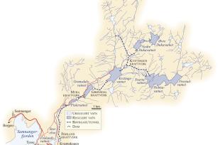 Samnangervassdraget, kjelde for elektrisk kraft i over 100 år.