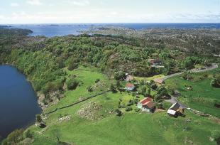 Utsyn frå Bergesfjellet mot sørvest