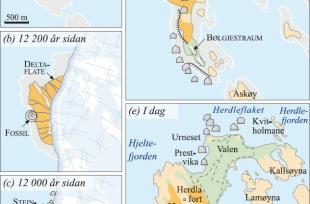 Herdla blir til: Stadium i utviklinga frå slutten av istida til i dag.