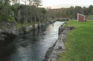 Lindås sluser i dag