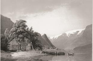 Frå Lofthus i Sørfjorden