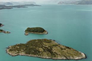 Fra Kråka øst for Huglo mot Kvinnheradsfjorden